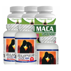 (더 강력한 슈퍼에렉스)슈퍼에렉스 맥스60정*3병,오르가닉 마카 650mg 60정*3병.(17CM평생유지,롱타임1시간 솔류션)3달분