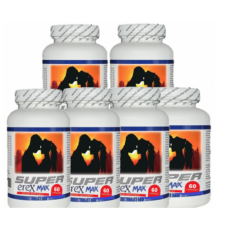 (더 강력한 슈퍼에렉스)슈퍼에렉스맥스 60정*6병,(17CM평생유지,롱타임1시간 솔류션)6달분